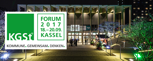 Besuchen Sie zfm beim KGSt-Forum 2017 in Kassel